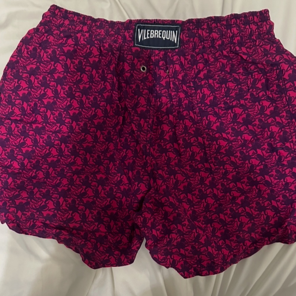 Vilebrequin Men’s Pink Octopus Bathing Suit